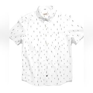 Taylor Stitch, The Short Sleeve Jack in Tree Top Poplin Pattern, Size 42, Large